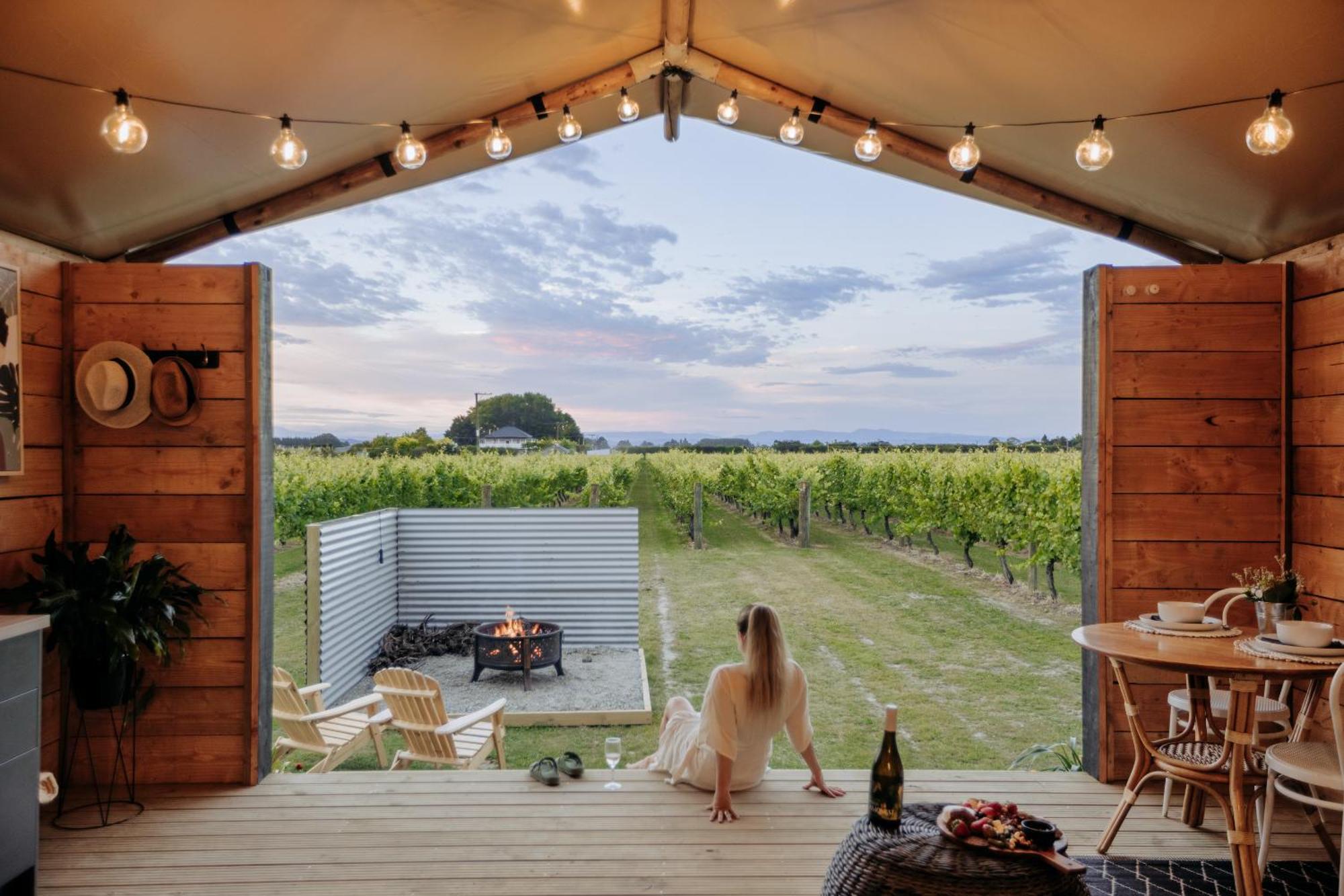 Villas & Vines Glamping Hastings Dış mekan fotoğraf