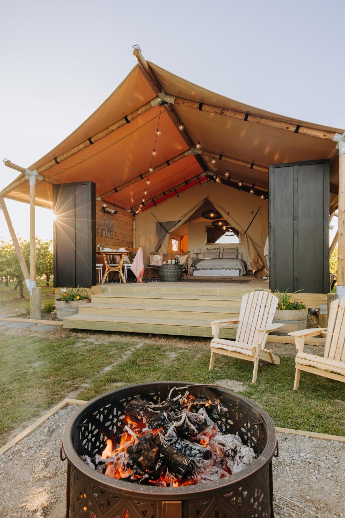 Villas & Vines Glamping Hastings Dış mekan fotoğraf