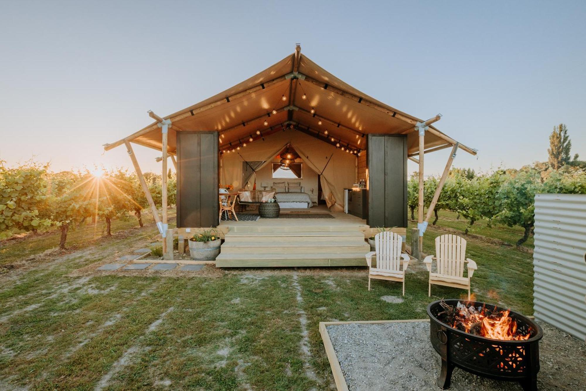Villas & Vines Glamping Hastings Dış mekan fotoğraf