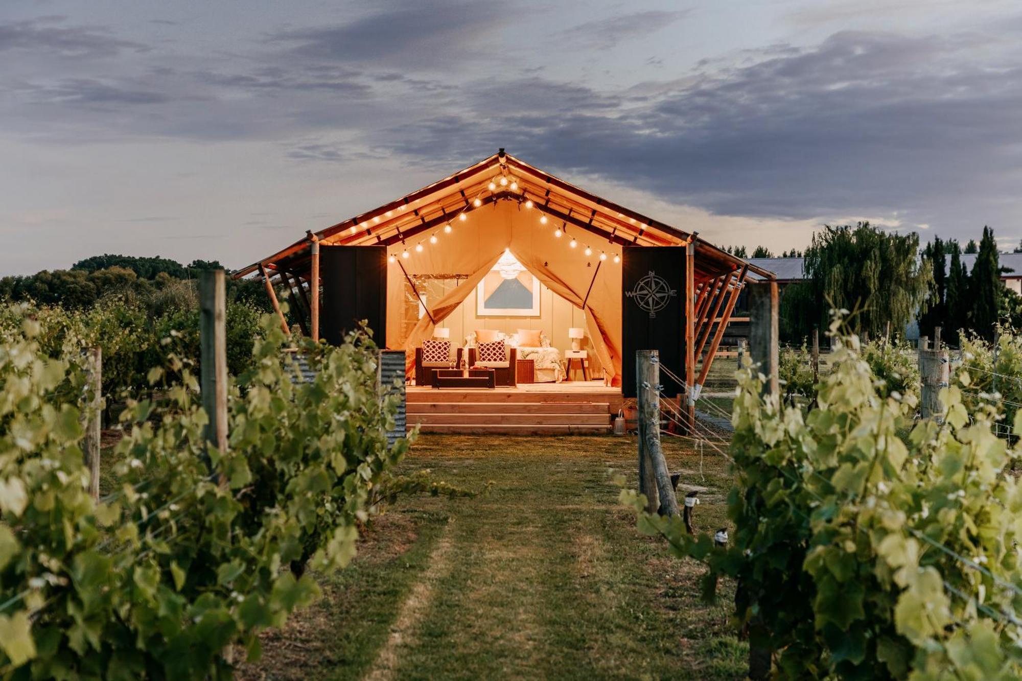 Villas & Vines Glamping Hastings Dış mekan fotoğraf